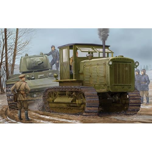 1:35 TRUMPETER KIT Russian Chtz S-65 Tractor With Cab1 TR05539