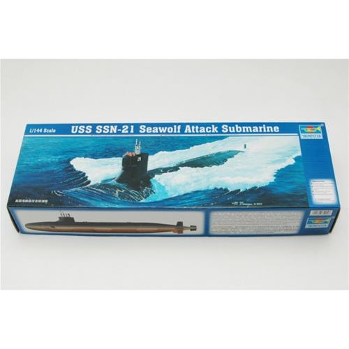 1:144 TRUMPETER KIT Uss Ssn-21 Sea Wolf Attack Submarine TR05904