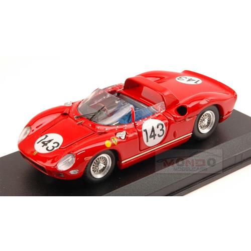 1:43 ART MODEL Ferrari 275 P Nurburgring #143 1964 Surtees-Bandini Red ART163