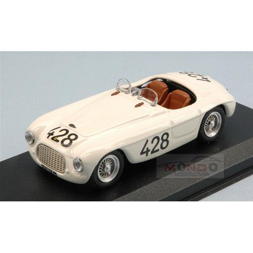 1:43 ART MODEL Ferrari 166Mm Spider #428 Targa Florio 1950 L.Musso A.Gaboardi White ART280