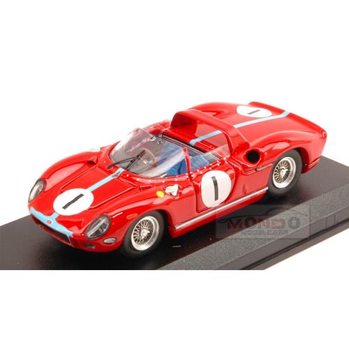 1:43 ART MODEL Ferrari 330P #1 Spa 1965 M.Parkes Red ART292