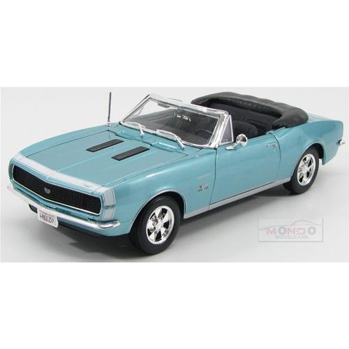 Chevrolet Camaro Ss 396 Convertible 1968 Light Blue Met MI31684BL