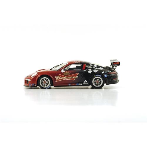 Porsche 911 991 Gt3 Cup #58 Pcca 2014 Ho Pin Tung Red Black SA064