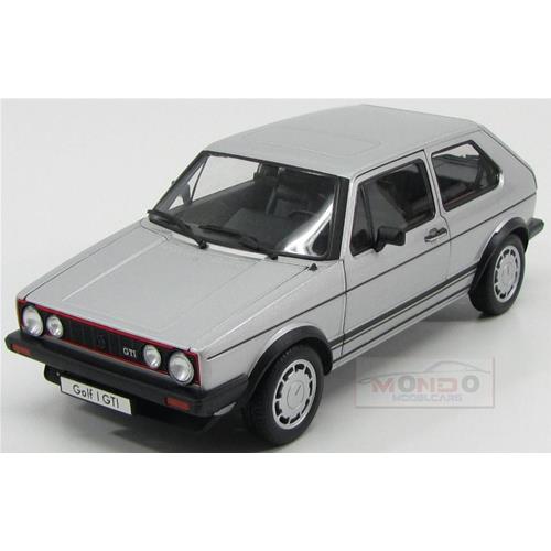 1:18 WELLY Volkswagen Golf I Gti Pirelli 2-Door 1983 Silver WE18039S