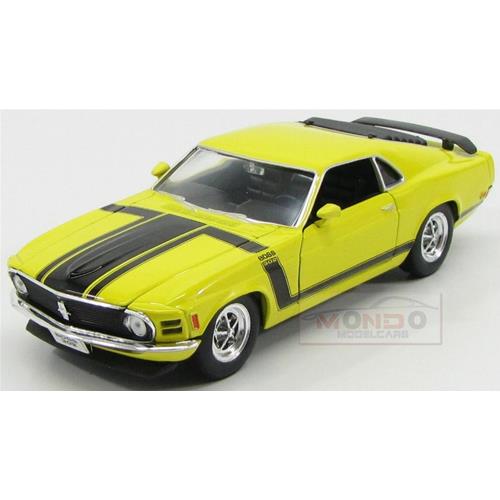 Ford Usa Mustang Boss 302 1970 Yellow Black WE22088Y