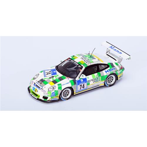 Porsche 911 997-2 Gt3 Cup Team Getspeed Performance #74 24H Nurburgring 2015 U.Berg P.Kaiser M.Maurice C.Echevararria White Green SG197