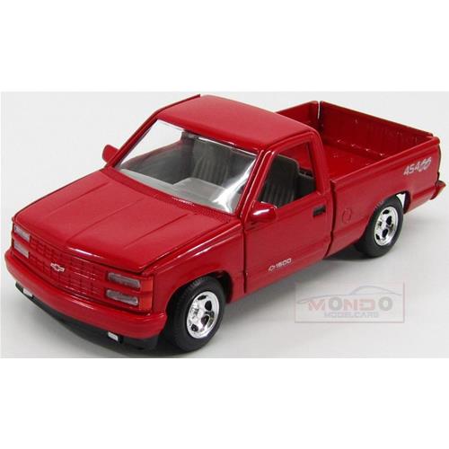 1:24 MOTORMAX Chevrolet 1500 454Ss Pick-Up 1992 Red MTM73203R