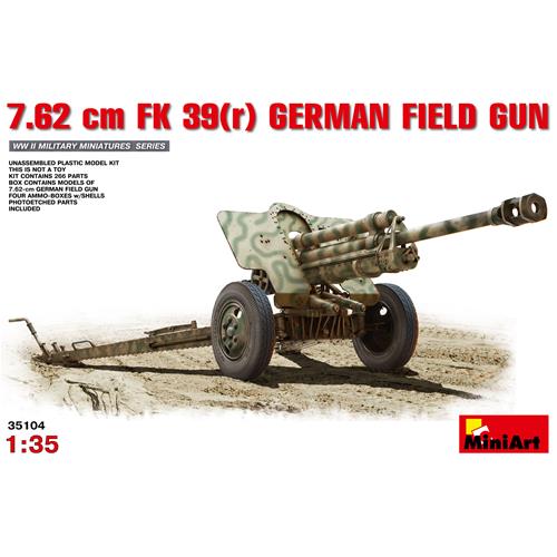 7.62CM F.K. German Field Gun Kit MIN35104