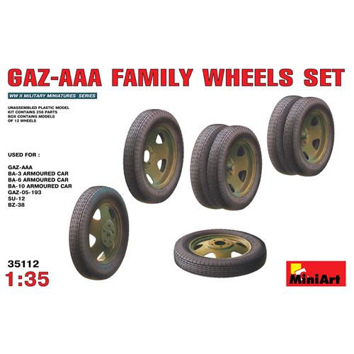 Gaz – Aaa Family Wheels Set Kit MIN35112