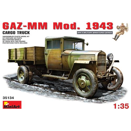 Gaz-Mm. Mod. 1943. Cargo Truck Kit MIN35134