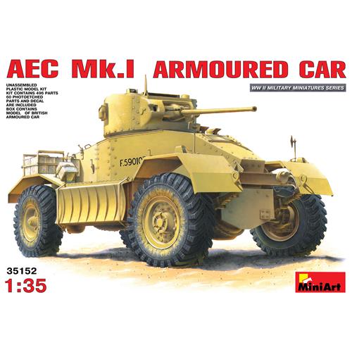 Aec Mk 1 Armoured Car Kit MIN35152