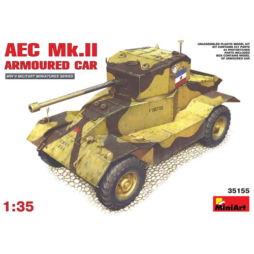 Aec Mk Ii Armoured Car Kit MIN35155