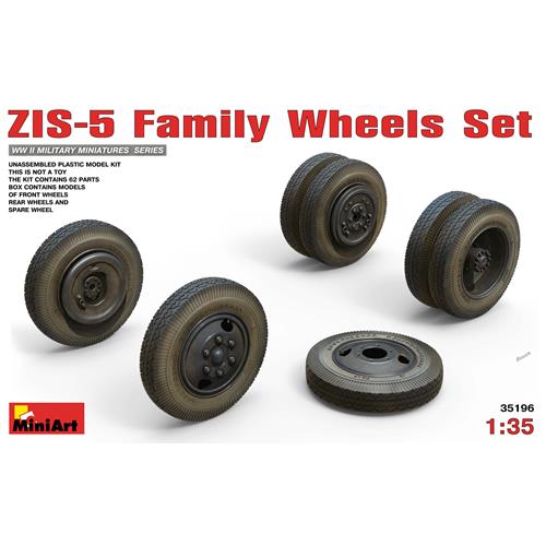 ZIS-5 Family Wheels Set Kit MIN35196