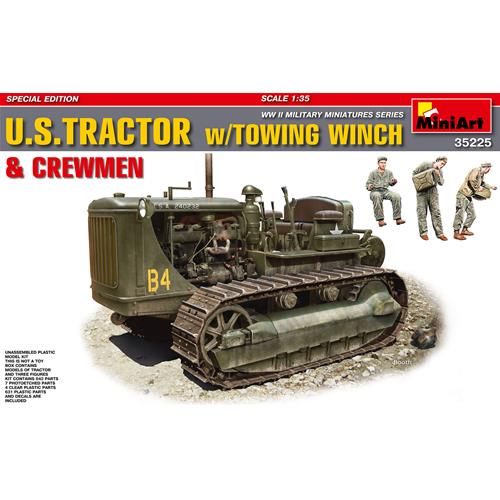 U.S. Tractor D7 W/Towing Winch & Crewmen Kit MIN35225