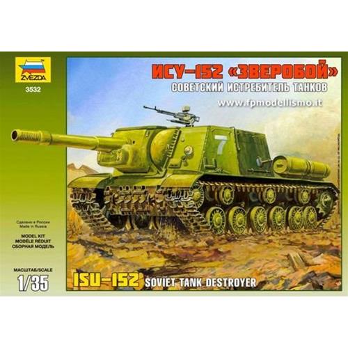 Isu-152 Soviet Self-Propelled Gun Kit Z3532