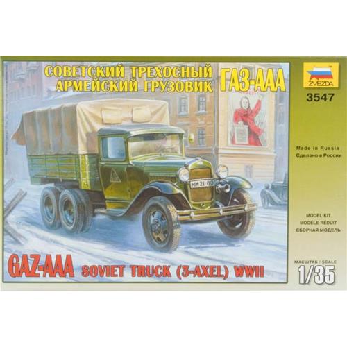 Gaz-Aaa Soviet Truck (3-Axle) Kit Z3547