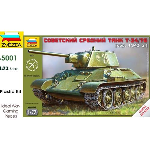 Soviet Tank T-34/76 Kit Z5001