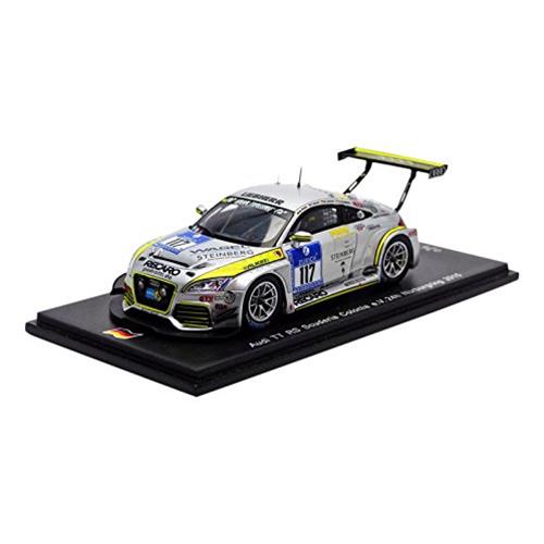 Audi Tt Rs Team Scuderia Colonia E.V #117 Nurburgring 2015 M.Wasel T.Wasel M.Lohnert E.Deegener Silver SG198