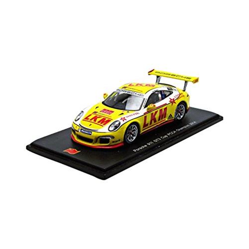 Porsche 911 991 Gt3 Team Lkm #1 Winner Pcca 2014 E.Bamber Yellow Red SA066