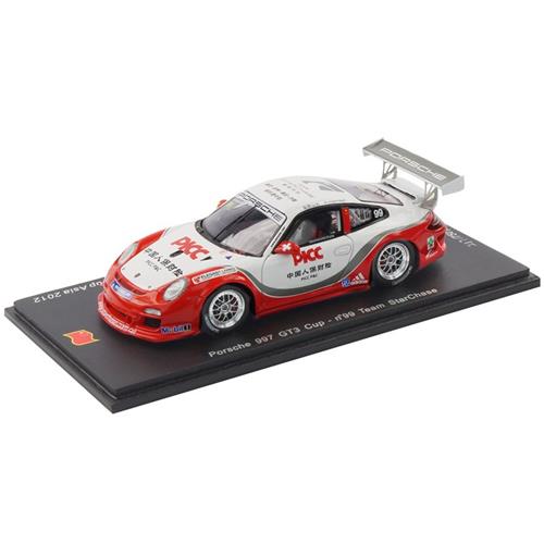 Porsche 911 997-2 Gt3 Cup Team Starchase #99 Overall Champion Porsche Carrera Cup Asia 2012 A.Imperatori White Red SA022