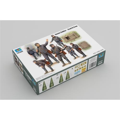 1:35 TRUMPETER KIT Soviet Soldier Scud B Crew TR00434