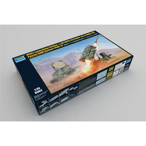 1:35 TRUMPETER KIT M901 Launching Station & An/Mpq-53 Radar Set Of Mim-104 Patriot Sam System Pac-2 TR01022