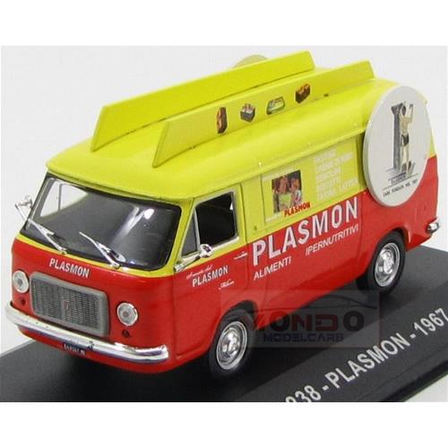 Fiat 238 Van Plasmon 1967 Orange Yellow VPDC003