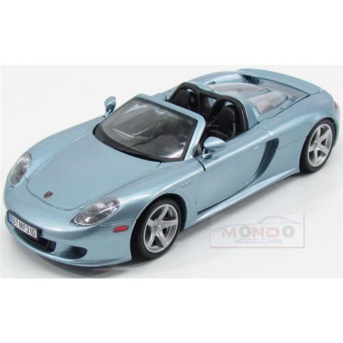 1:24 MOTORMAX Porsche Carrera Gt 2003 Light Blue Met MTM73305LB