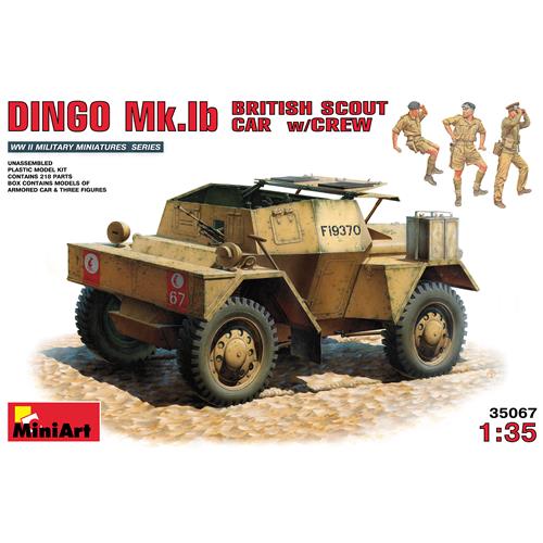British Scout Car Dingo Mk. 1b Kit MIN35067