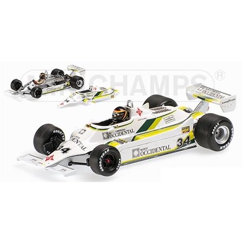 Williams Ford Fw07 Emilio De Villota Spanish Gp 1980 L.E. 504 Pcs. 400800034