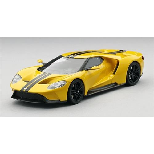 Ford Gt Yellow Los Angeles Auto Show 2015 True Scale Miniatures TSM1643100