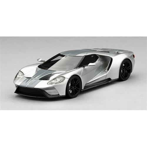 Ford Gt Ingot Silver Chicago Auto Show 2015 True Scale Miniatures TSM164342