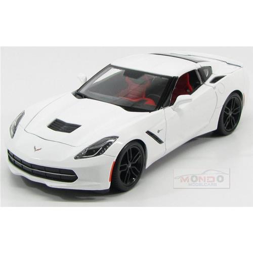 Chevrolet Corvette Z51 Coupe Stingray 2014 White MI31677WH