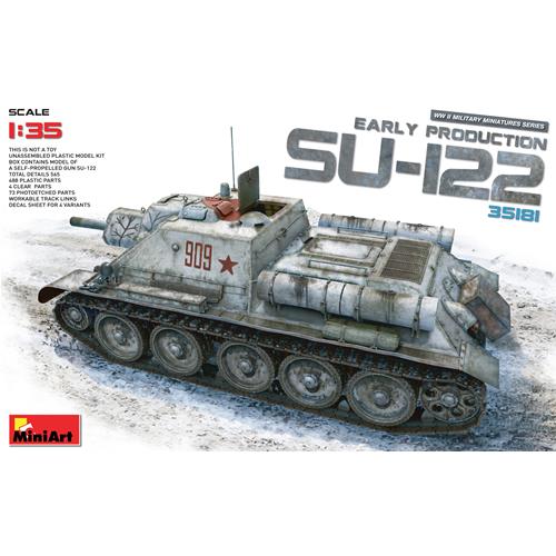 Su-122 Early Prod. Kit MIN35181