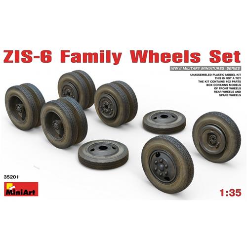 Zis-6 Family Wheels Set Kit MIN35201