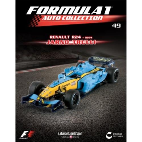 GHJKLÒÀÙRenault R24 2004 Jarno Trulli F1 Collection F1049
