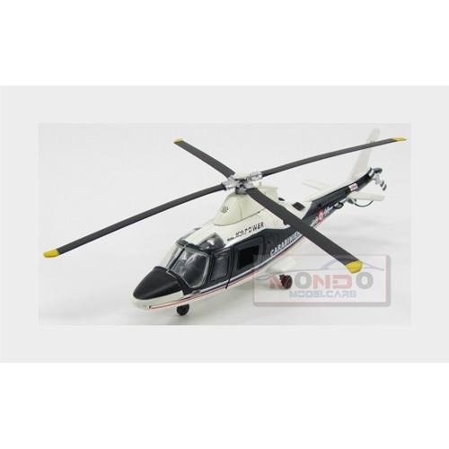 1:43 NEWRAY Agusta Westland A109 Power Helicopter Carabinieri Police Blue White NY25183