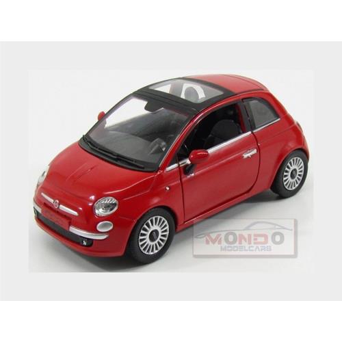 1:24 NEWRAY Fiat Nuova 500 2007 Red NY71013R