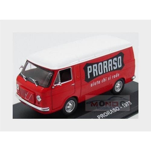 Fiat 238 Van 1973 Proraso Aiuta Chi Si Rade Red White VPDC068