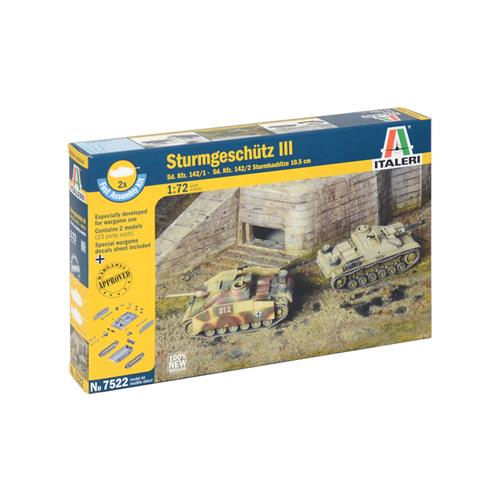 Sd.Kfz.142/1 Stug. III Ausf. G(2 FAST ASSEMBLY MODELS) Kit IT7522