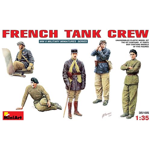 French Tank Crew Kit MIN35105