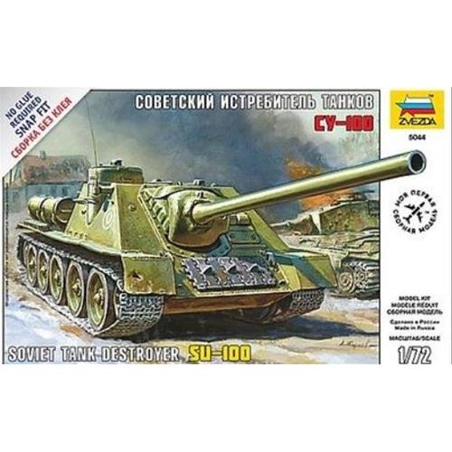 Soviet Self-propelled Gun SU-100 Kit Z5044