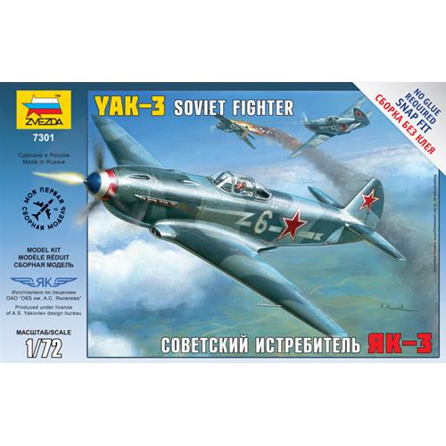 Yak-3 Soviet Figheter Kit Z7301