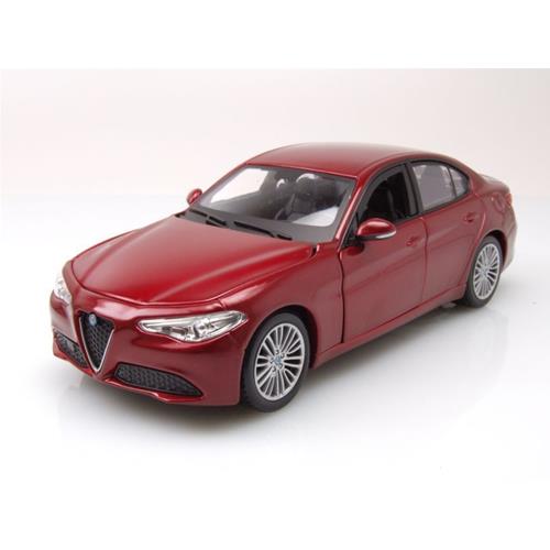 1:24 BURAGO Alfa Romeo Giulia 2015 Red Met BU21080R