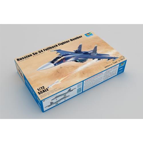 1:72 TRUMPETER KIT Russian Su-34 Fullback Fighter Bomber TR01652