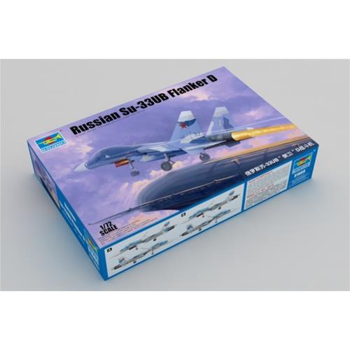 1:72 TRUMPETER KIT Russian Su-33Ub Flanker D TR01669
