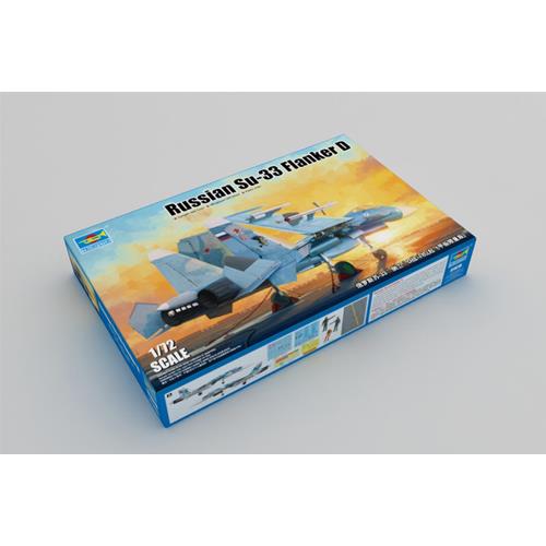 1:72 TRUMPETER KIT Russian Su-33 Flanker D TR01678