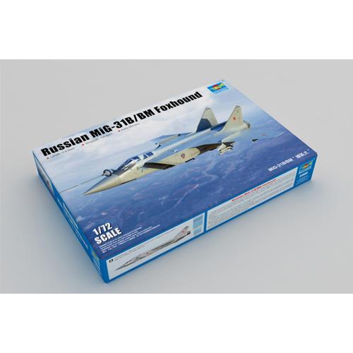 1:72 TRUMPETER KIT Russian Mig-31 B/Bm Foxhound TR01680