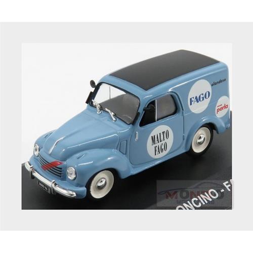 FIAT 500C Van Furgoncino Malto Fago 1950 Light Blue VPDC100