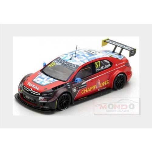 Citroen C-Elysee Wtcc #37 3Rd R2 Race Of Qatar 2016 Jose Maria Lopez Red S5095